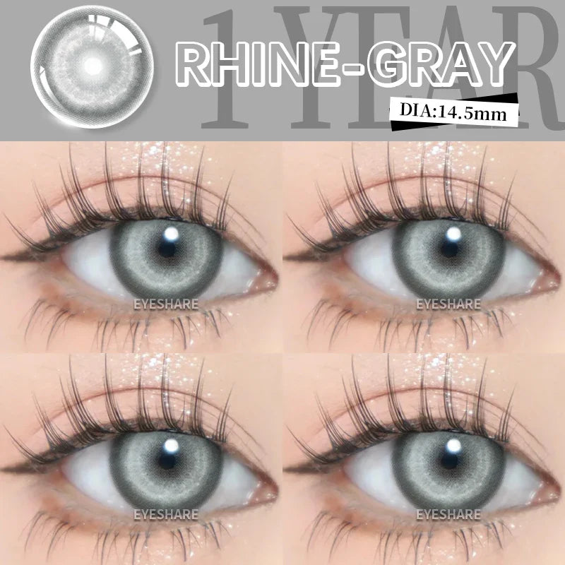 Helloween Hot Selling 2pcs Colored Contact Lenses Green Eye Lens Yearly Cosplay Blue Makeup cosplay Anime Accessories