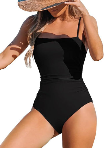 Slim-Fit One-Piece Swimsuit for Women