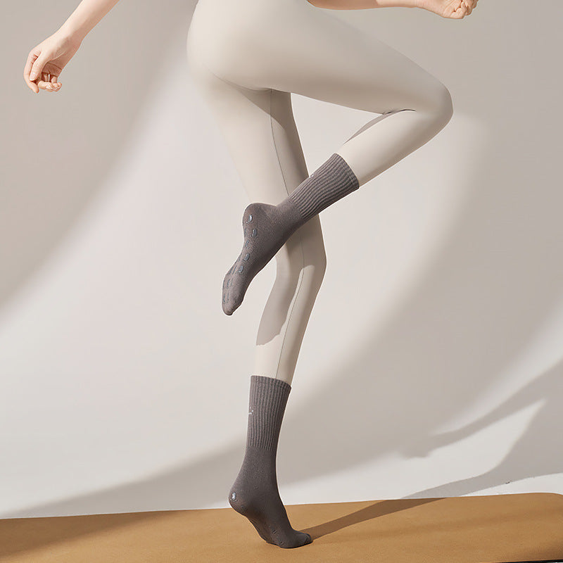 Women Non-Slip Grips Socks 3 Pairs/Pack