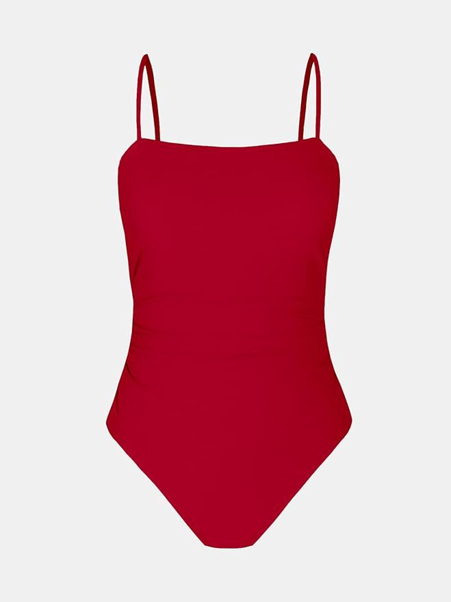 Slim-Fit One-Piece Swimsuit for Women