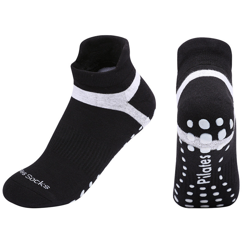 Ankle Uniex Anti-Slip Grip Socks 5 Pairs/Pack