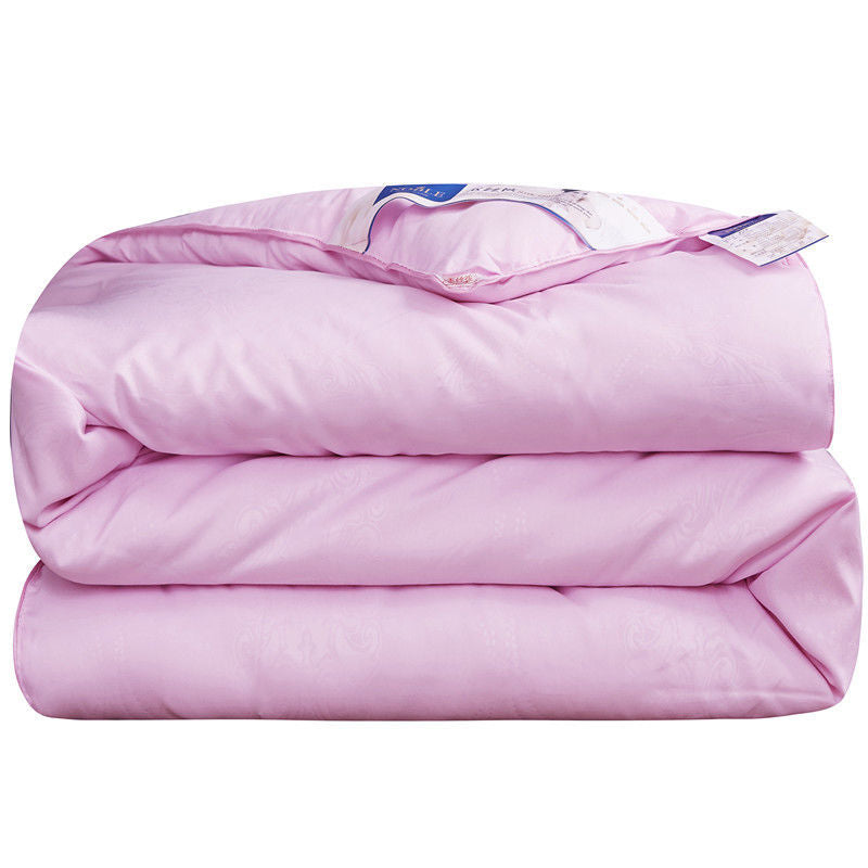 Nordic Natural Mulberry Luxury Silk Comforter Duvet Twin Queen King Full Size Cotton Blanket Quilt Couple Bedding In Filler