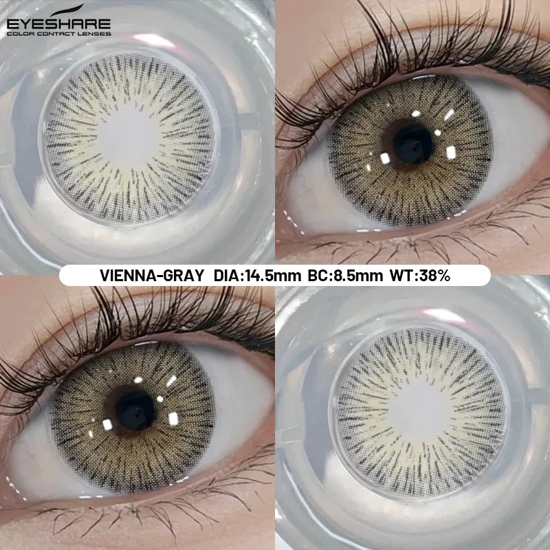 Big Eyes Color Contact Lenses Fashion Blue Colored Contact Lense Brown Softlenses Green Beauty Pupils Yearly Use