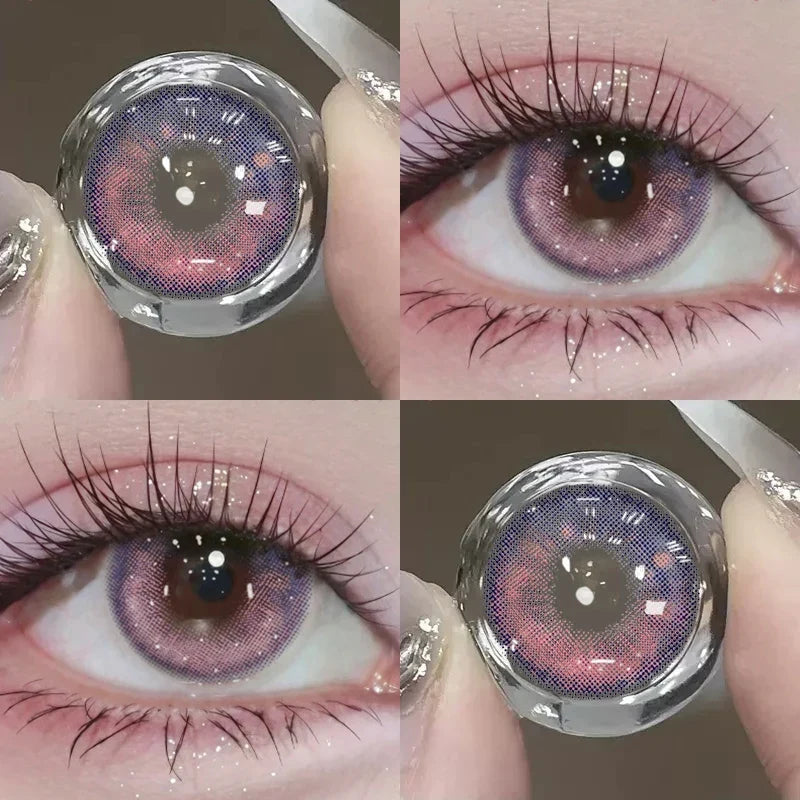 2pcs Color Contact Lenses Pupil 6months Cute Eye Circle Lens