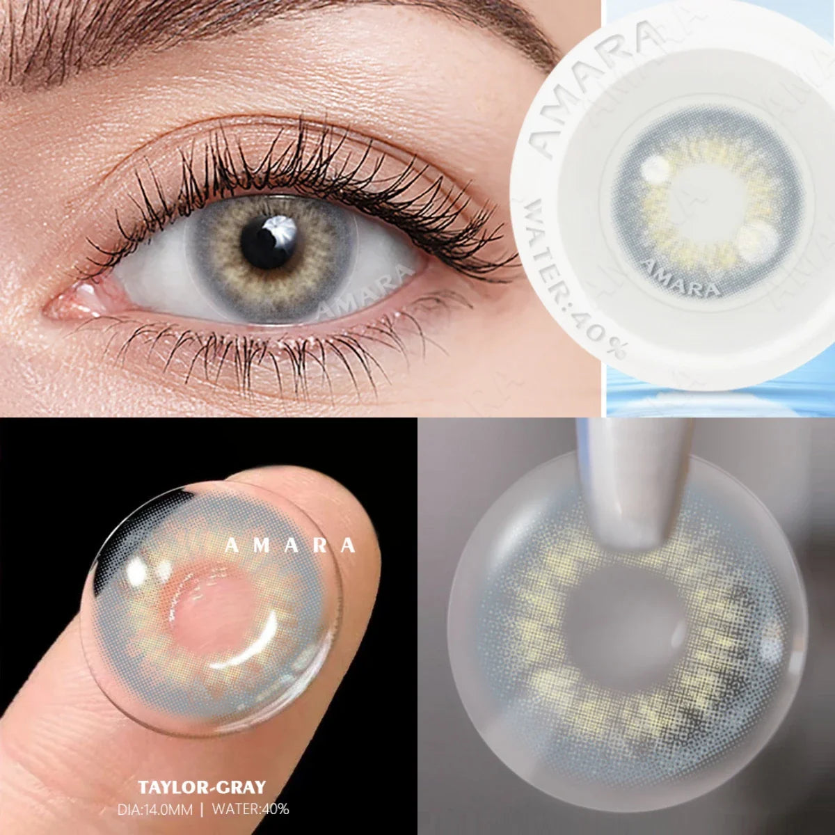 Natural Color Lens Eyes 1Pair Color Contact Lenses For Eyes Beauty Contact Lenses Eye Cosmetic Color Lens Eyes