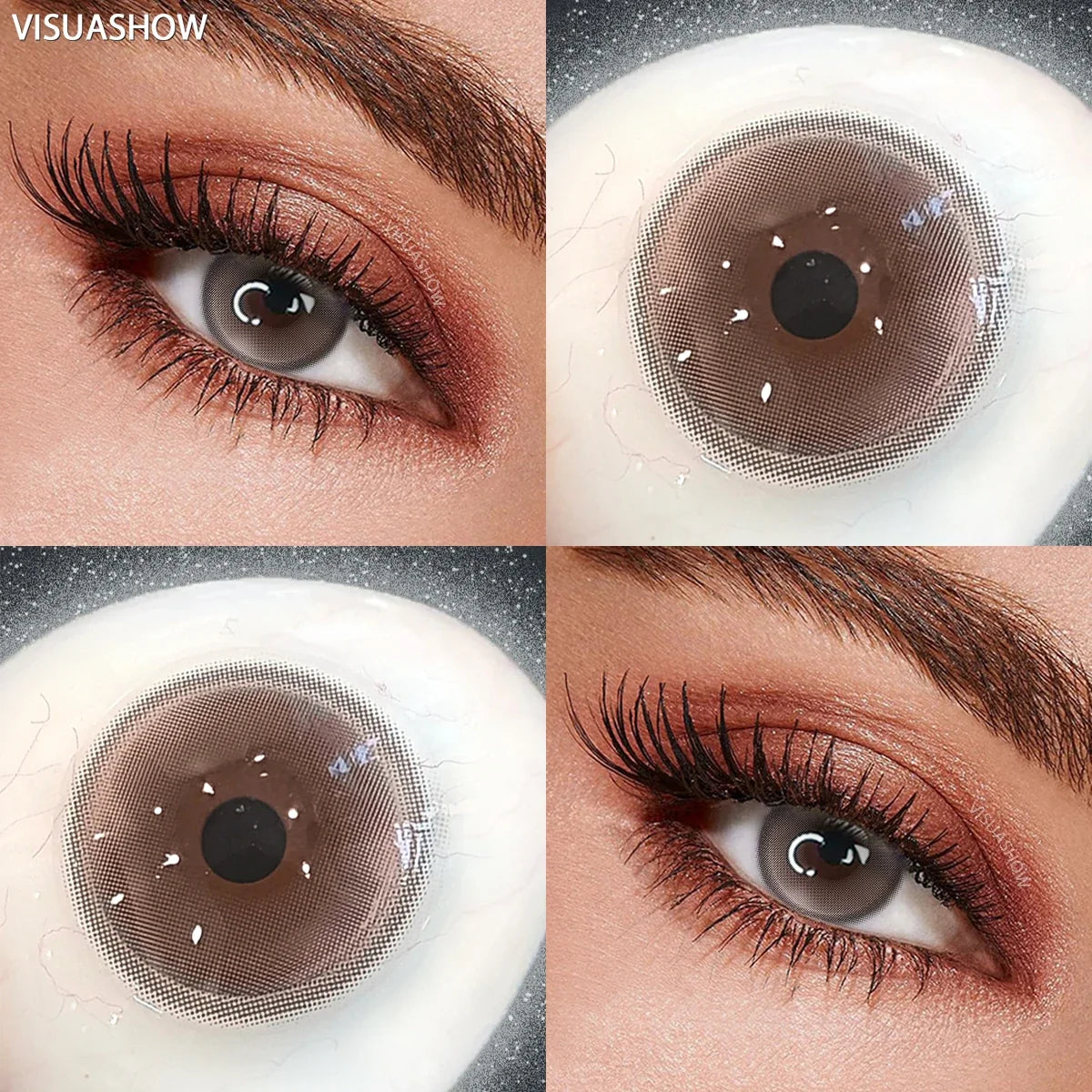 Colored Contact Lenses Power Urban Layer Natural Eye Beauty Lens for Women Daily Makeup