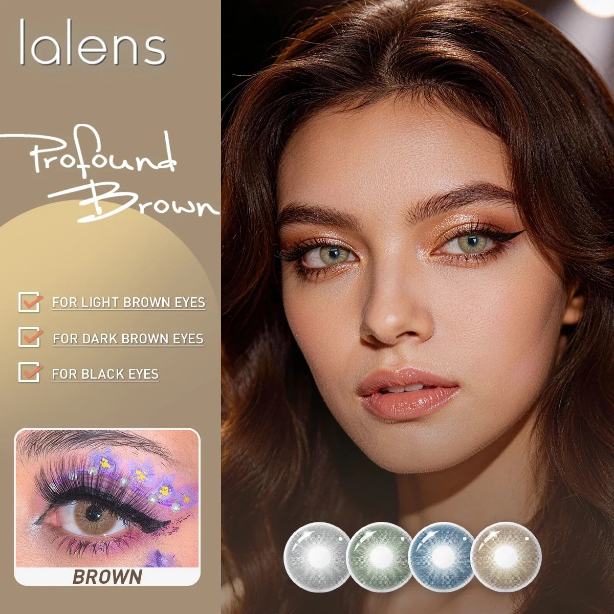 14.2mm 6 Months Disposable Soft Colored Eye Contact Lenses 2Pcs Natural Daily Look Cosmetic Contacts Lens