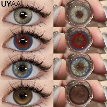 Colored Contact Beauty Blue Contacts Big Eyes Black Lens Makeup Green Lens Natural Brown Eye Lenses Cosmetics Red lens