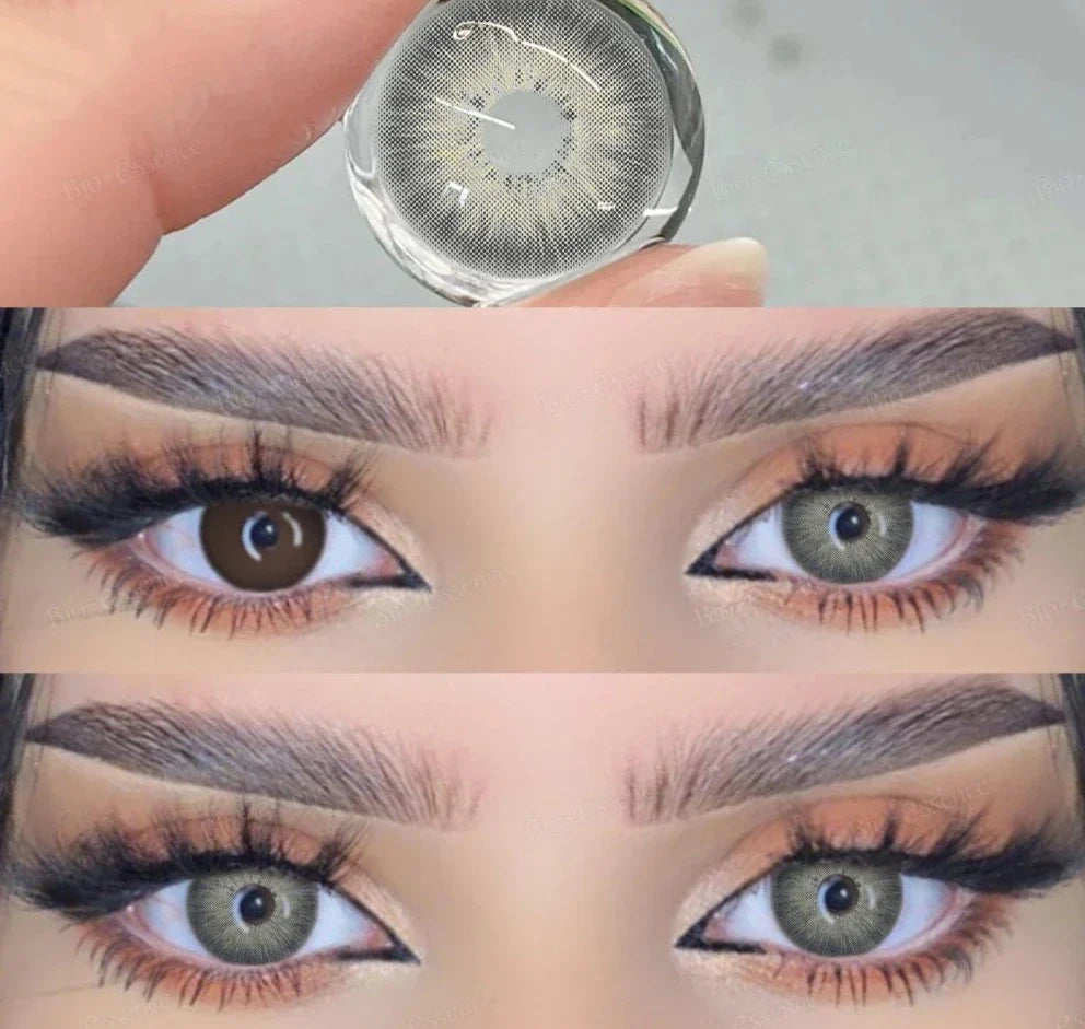 1 Pair Colored Contact Lenses for Eyes Lenses Wolf Grey Contact Lenses High Quality Natural Contact Lenses