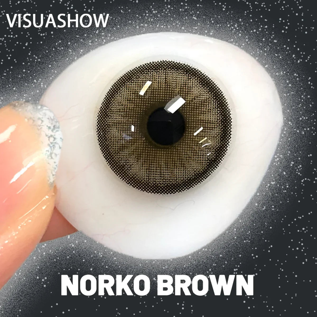 Natural Gray Colored Contact Lenses,  Soft Eye Lenses for Daily Wear, Office, Dating, Party, Travel & Beauty Makeup