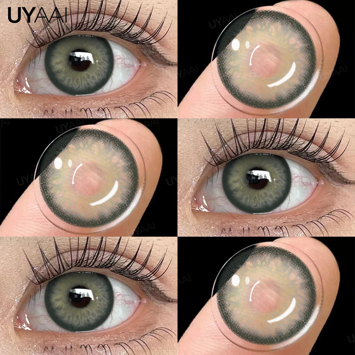 1 Pair Color Contact Lenses for Eyes Blue Pupils Brown Natural Lenses High Quality Green Color Eye Lens Cosmetic Colorcon