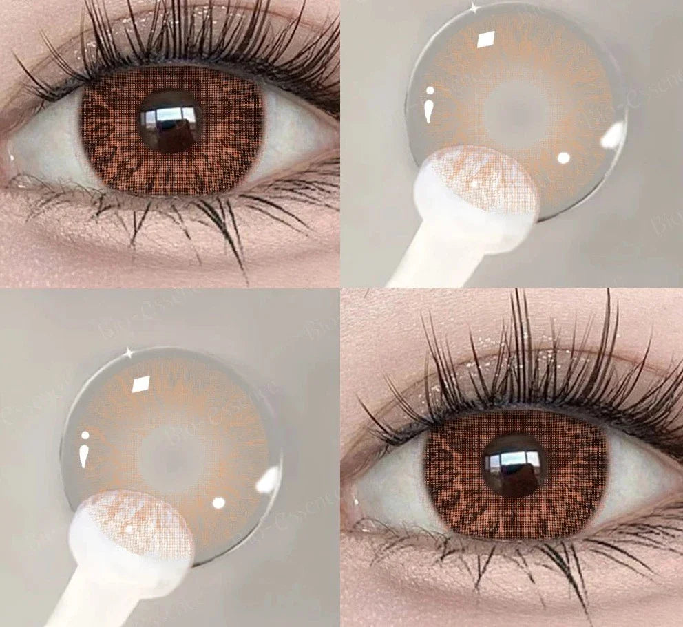 1 Pair Colored Contact Lenses for Eyes Blue Eye Lenses Green Contact Lenses Gray Lense High Quality Eye Lense