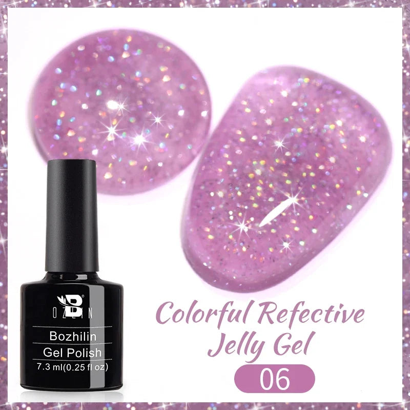 7.5ml Golden Gradient Cat Eye Nail Polish Gel Phototherapeutic Gel Soak Off Nail Magnetic Gel Polish Nail Art DlY