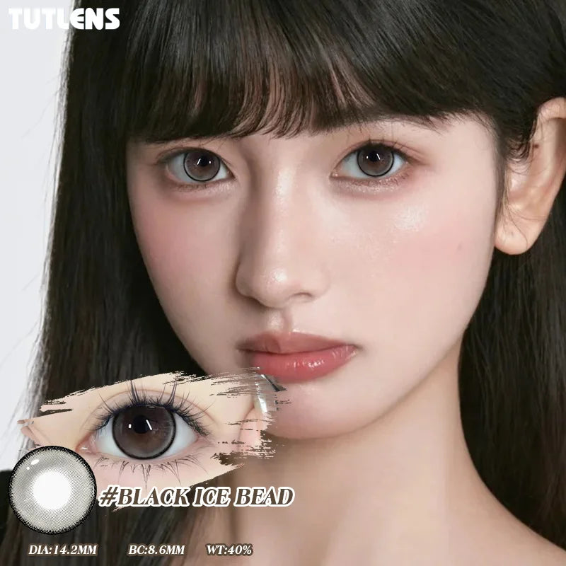 2PCS Mixed Color Cosmetic Contact Lenses, Half Year Wear