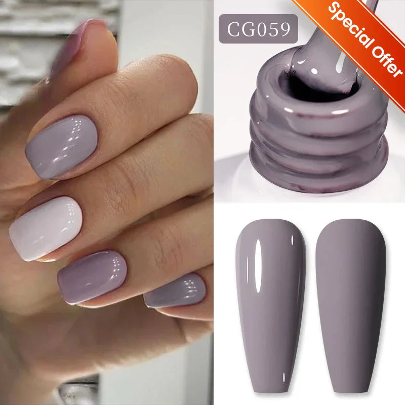 10ml Purple Red Series Gel Nail Polish Winter Dark Purple Nail Art Varnish Semi Permanent Soak Off UV LED Gel