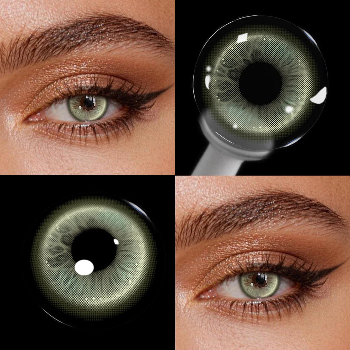 14.5mm Enlarging Effect 6 Months Colored Contact Lenses Fashion Soft Lens For Daily Makeup Eye Contacts
