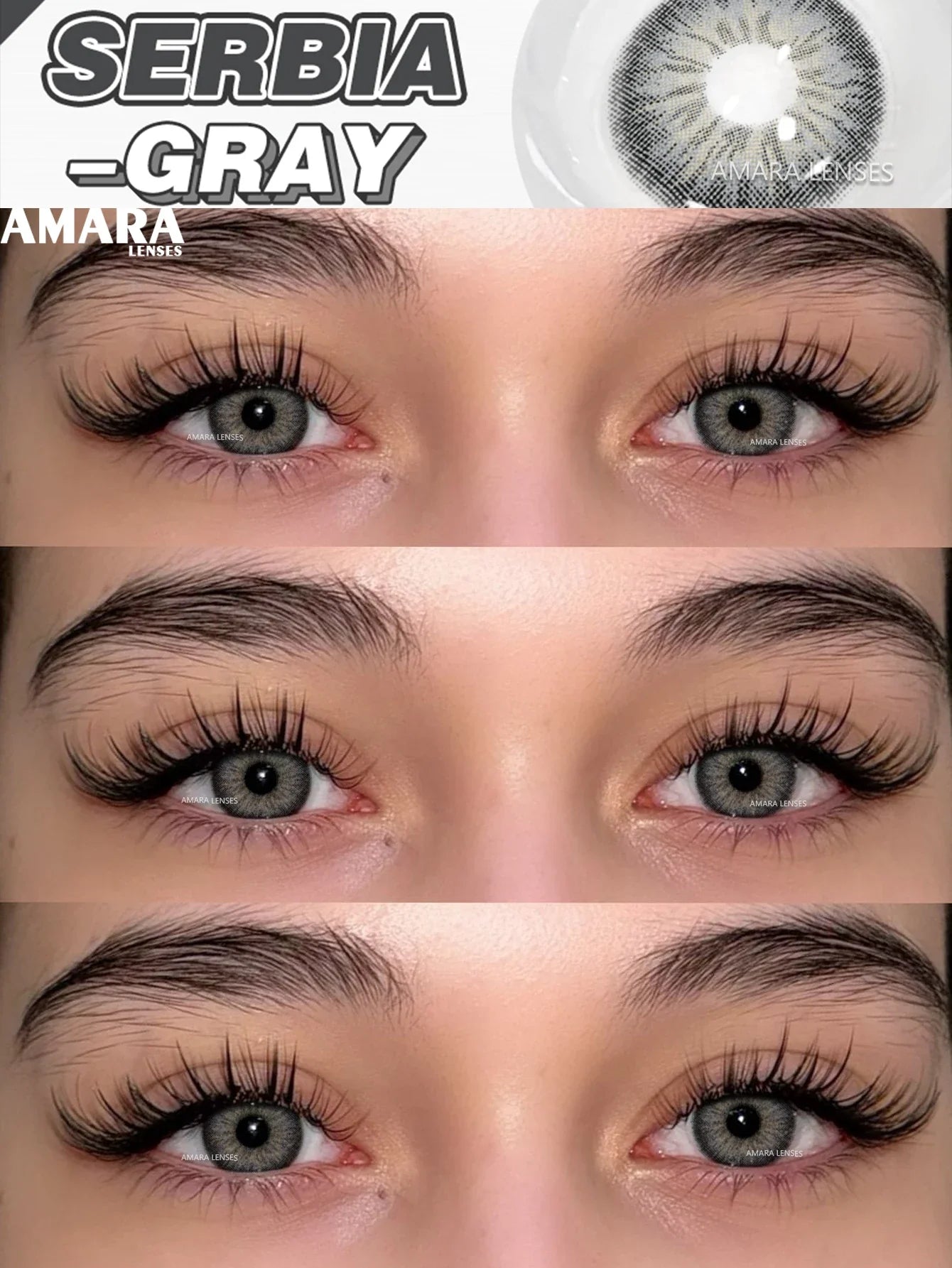 Big Diameter Black Lenses 14.5mm Lenses Colored Contact Lenses for Eyes Big Eye Lenses Natural Look Brown Lenses