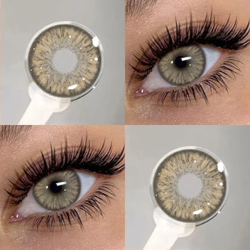 1Pair Korean Contact Lenses Natural Beauty Eye Contact Lens Myopia Soft Lenses Contact Lenses with Diopters Cosmetics
