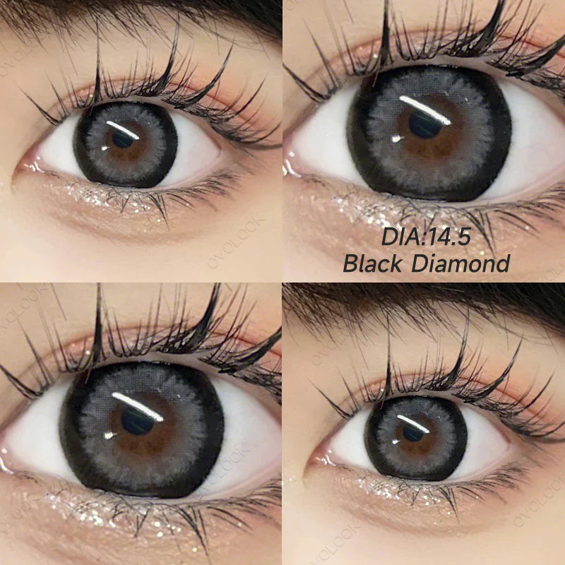 2pcs Cyberpunk Blue Contact Lenses for Eyes Fashion Color Pupils Beauty Eye Color lenses Natural Gray Lens Myopia Lenses