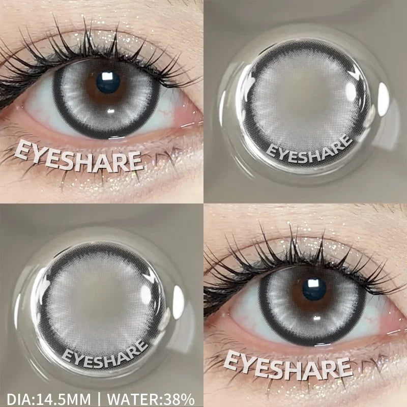 Colored Contact Lenses for Cosplay 2pcs Eyes Makeup Yearly Anime Fashion Purple Lenses Red Contact Lenses Pink Contacts