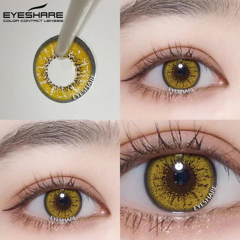 Colorful Contact Lenses for Eyes 1pair Cosplay Color Contact Lenses Anime Accessories Anime Lenses Yearly Red Lenses