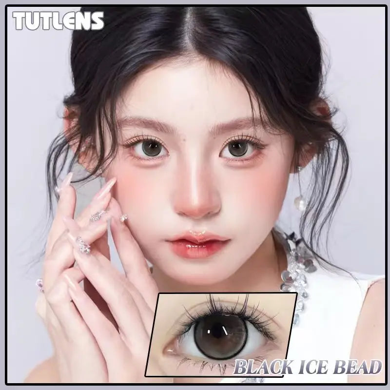 2 Pcs Mixed Color Half-Yearly Colored Contact Lenses