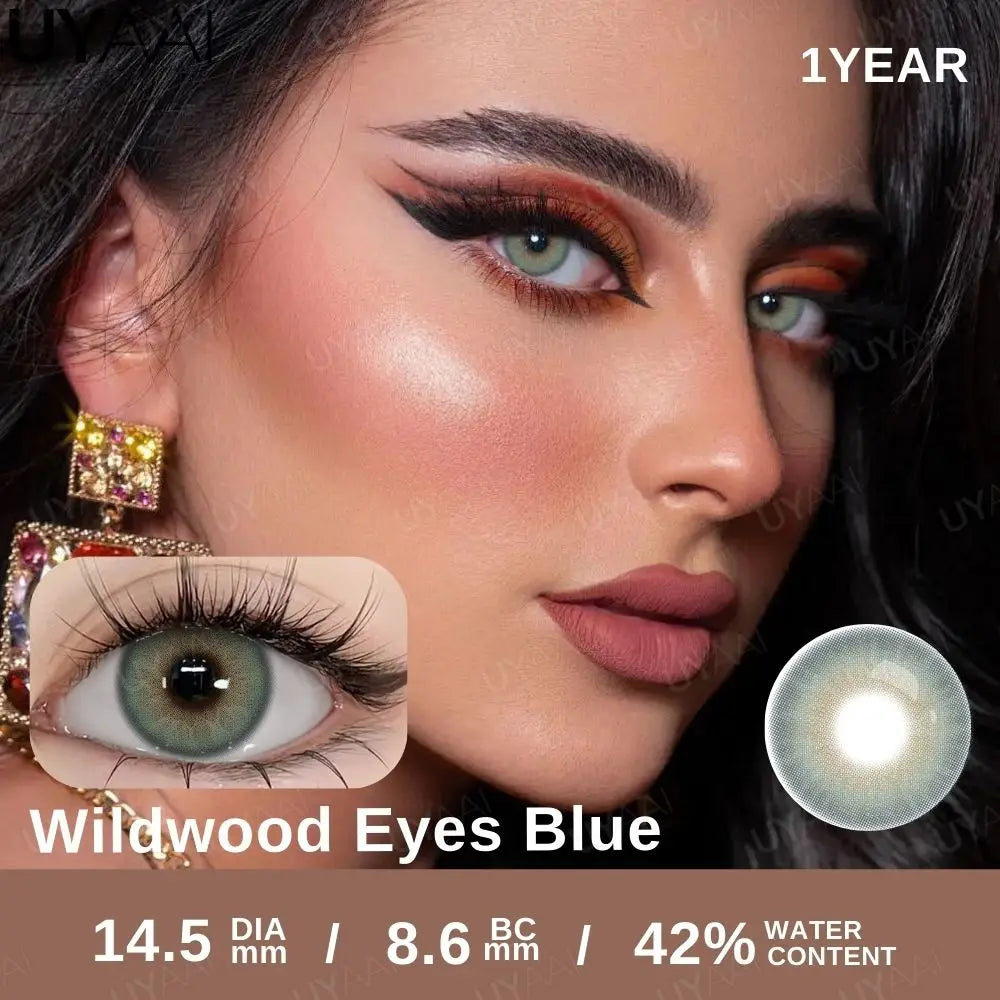 Colored Contact Beauty Eyes Color Lenses Colorcon Water Light Natural Contact Lenses Blue lenses Makeup Green Contacts