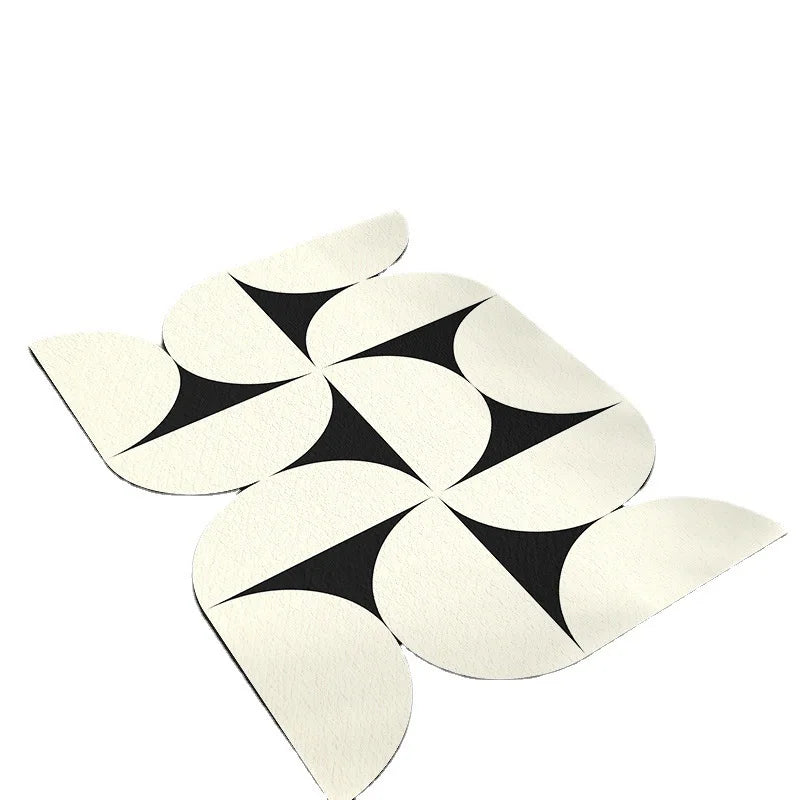 DIY Puzzle Diatomite Modular Mat Super Absorbent Quick-Dry Non-slip Stain-Resistant for Kitchen Sink