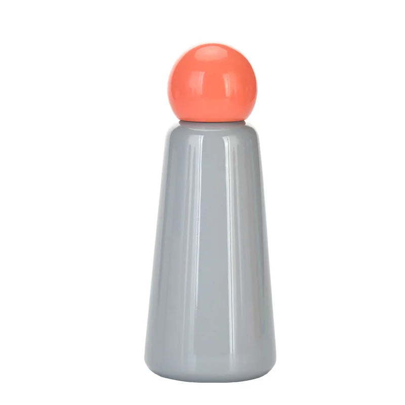 500ML INS Thermos Cup For Childrens Double Stainless Steel Vacuum Flasks Outer Camping Sports Drinkware Student's WATER BOTTLE