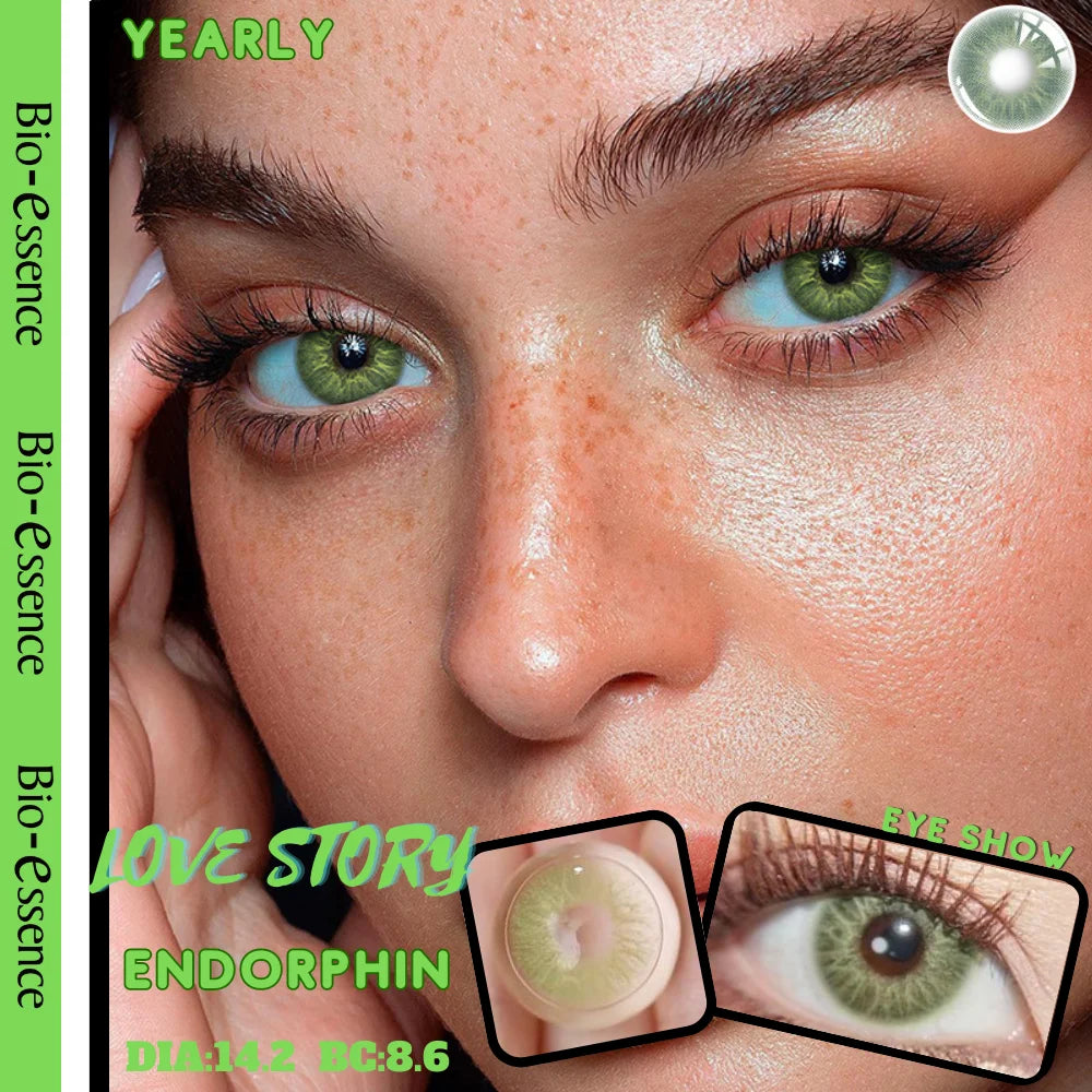 1 Pair Colored Contact Lenses for Eye Color Lenses Brown Lenses Blue Eye Lenses Natural Colored Eye Lenses Free Ship