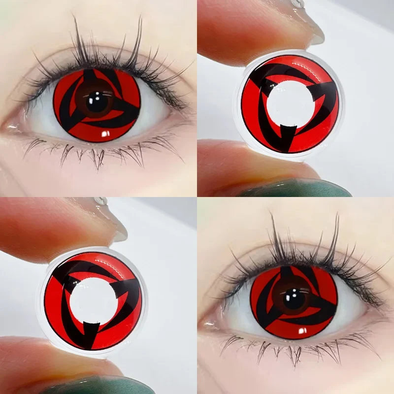 1pair Color Contact Lenses Pupil 6months Halloween Circle Lens 14.5mm