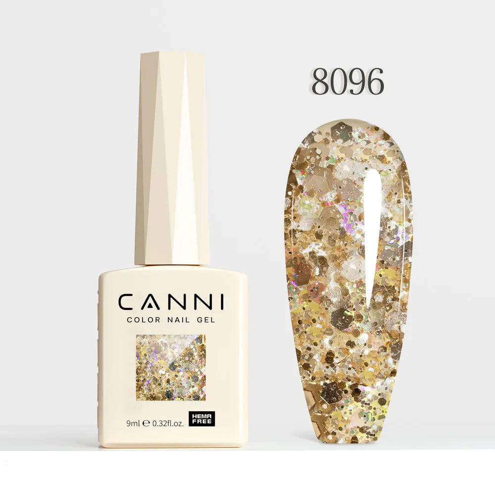 Gel Nail Polish Glitter Diamond Sparkle Color Collection Gorgeous Color HEMA FREE Soak Off UV LED Semi Permanent AurorGel