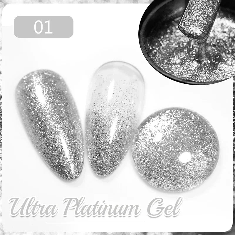 7.5ML Amber Moonlight Cat Magnetic Gel Nail Polish WaterLight Cat Eye Gel Soak Off Semi-Permanent Nail Art Varnish For Manicure