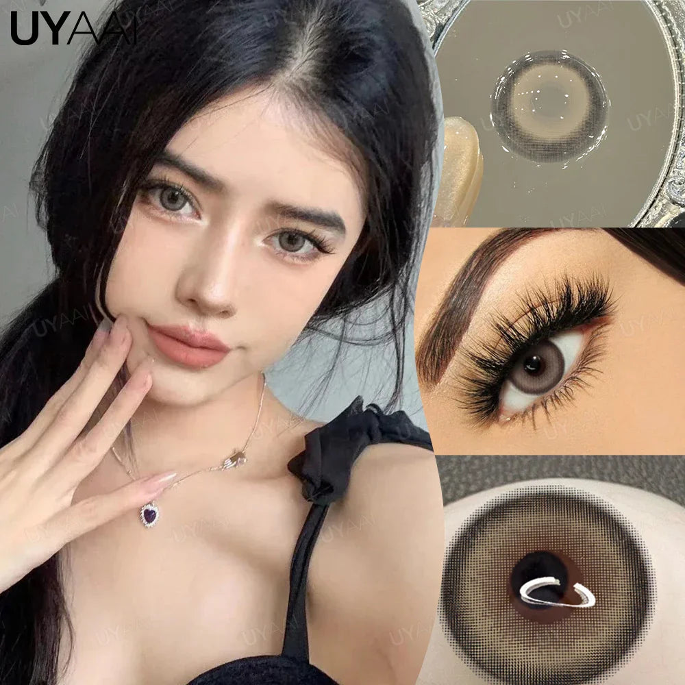 NEW Cosplay Colored Contact Lenses for Eyes Anime Purple Lenses Cosmetic Blue Eye Contacts Brown Natural Fashion Lenses