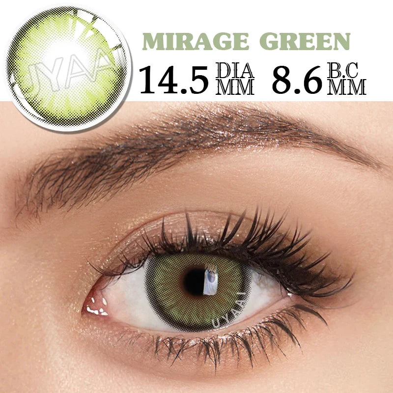 1 Pair Brown Natural Eye Color Lens Blue Color Contact Lenses for Eyes Aesthetic Lenses Purple Eye Contacts
