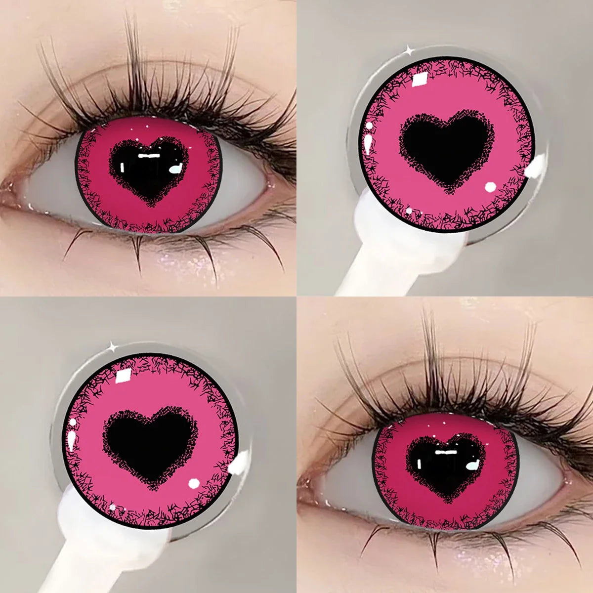 1 Pair Cosplay Contact Lenses for Eyes Cosplay Anime Lenses Multicolored Lenses Halloween Blue Eye Pupilentes 1 Year