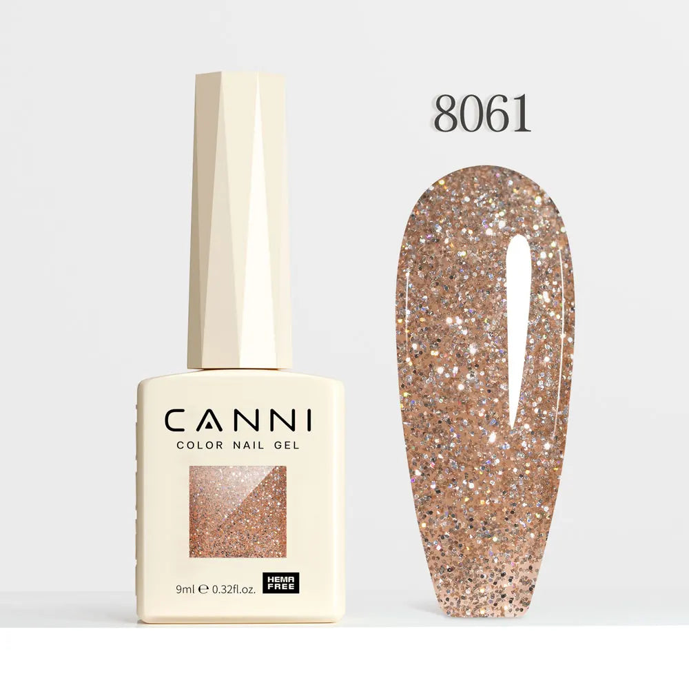 Gel Nail Polish Glitter Diamond Sparkle Color Collection Gorgeous Color HEMA FREE Soak Off UV LED Semi Permanent AurorGel