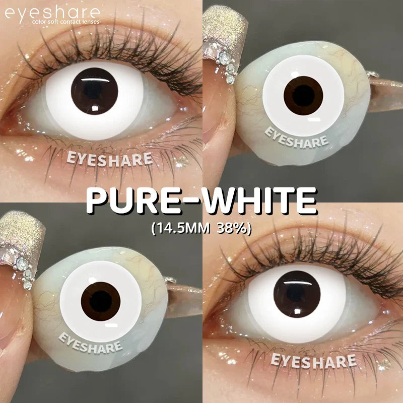 Cosplay Color Contact Lenses for Eyes Makeup Halloween Beauty Contact Lenses Eye Cosmetic Color Lens Eyes Anime Accessories