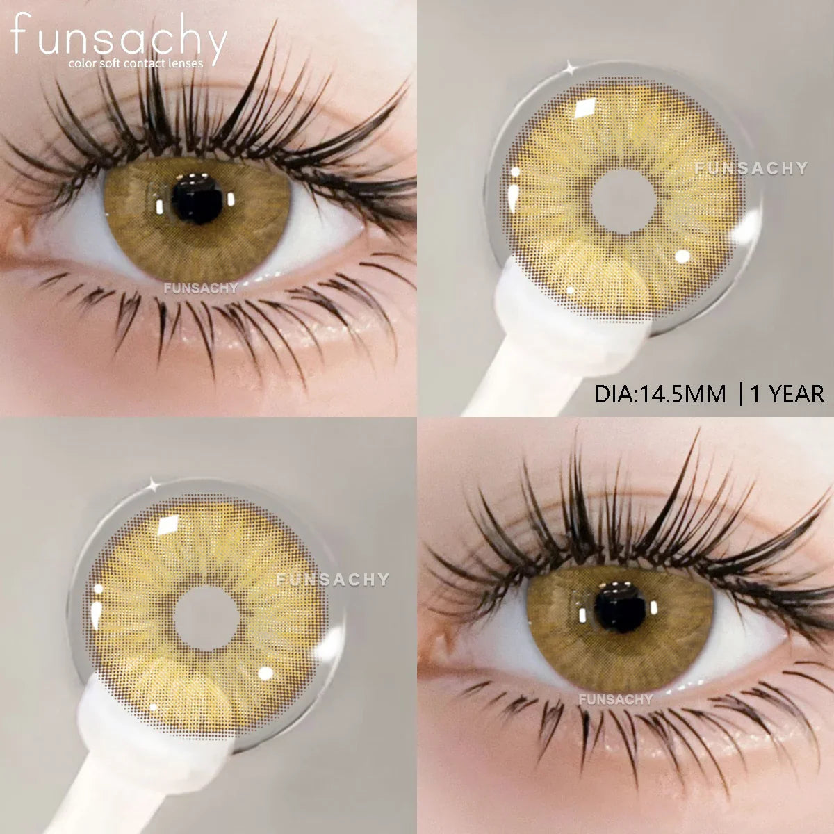 1 pair Colorcon Contact Lenses for Eyes Black Lenses Beautiful Cosmetic Pupil Blue Lenses Big Eyes Contacts Lens Yearly