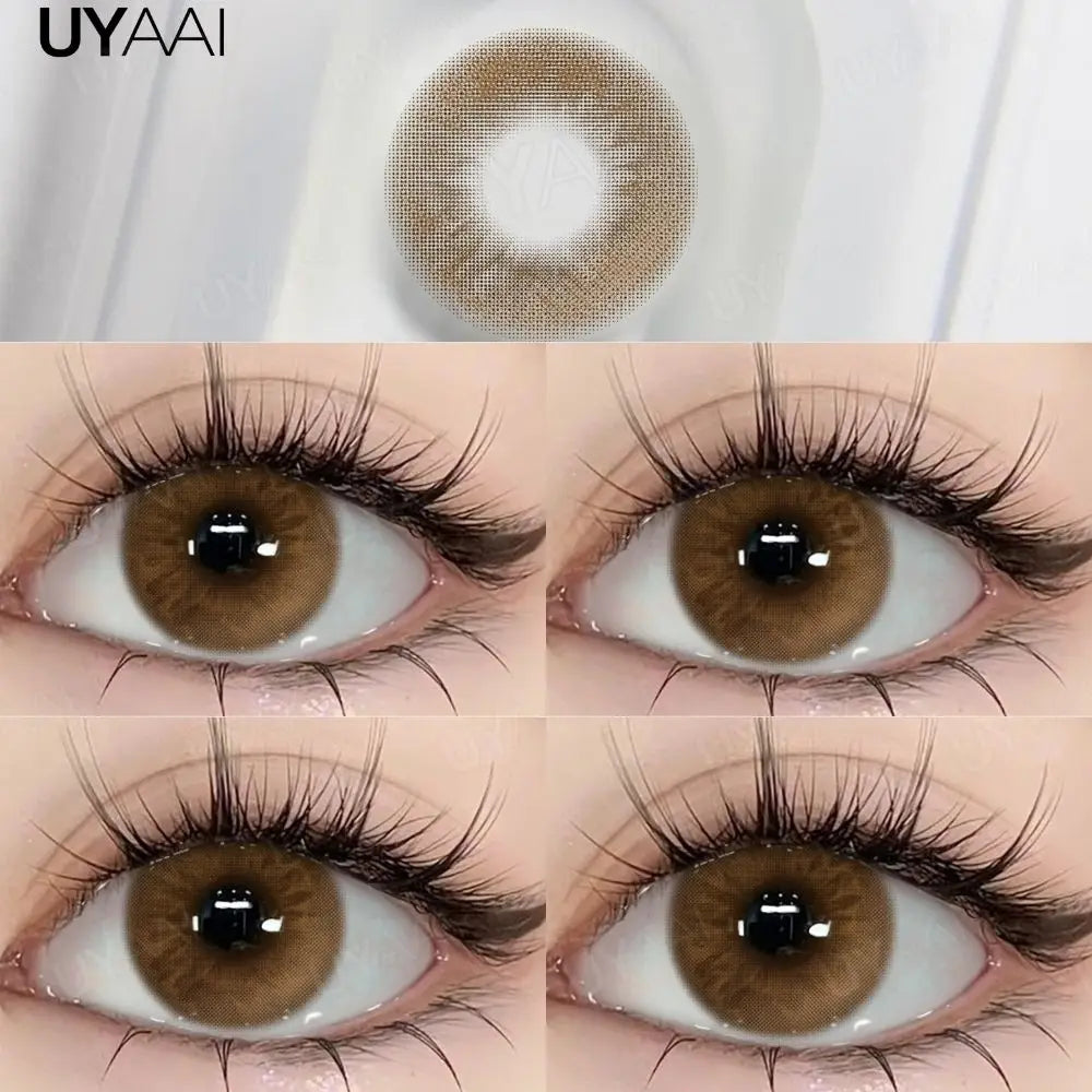 NEW Contact Lenses Beauty Eye Color Lenses Black Lens Fashion Eye Beauty Makeup Lenses Soft and Comfortable Blue Contacts