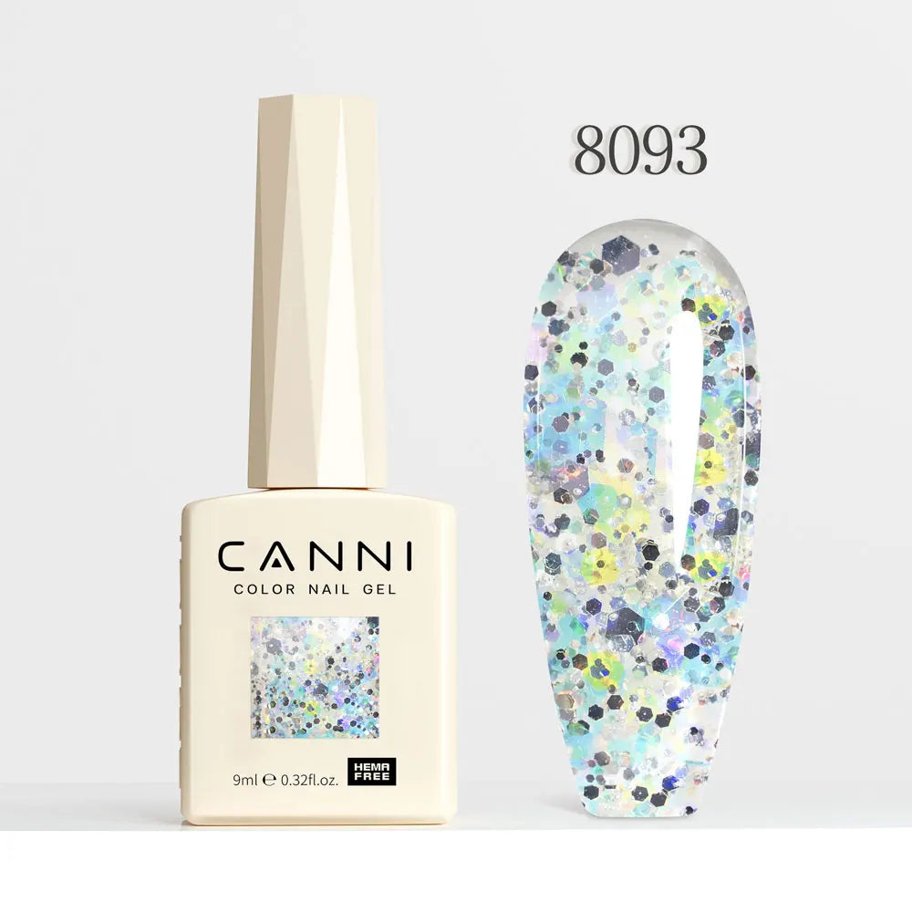 Gel Nail Polish Glitter Diamond Sparkle Color Collection Gorgeous Color HEMA FREE Soak Off UV LED Semi Permanent AurorGel