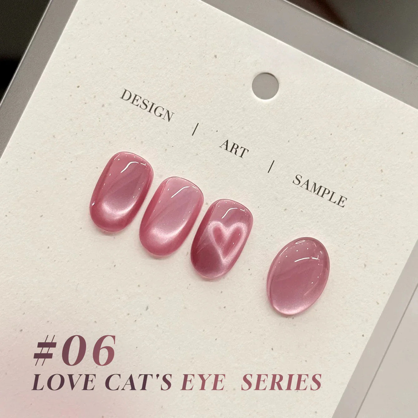 12ml 1-16pcs Autumn Nails New Clear Pink Glass Bead Moonlight Magnet Cat Eye Gel Nail Polish Whitening Nail Supplies