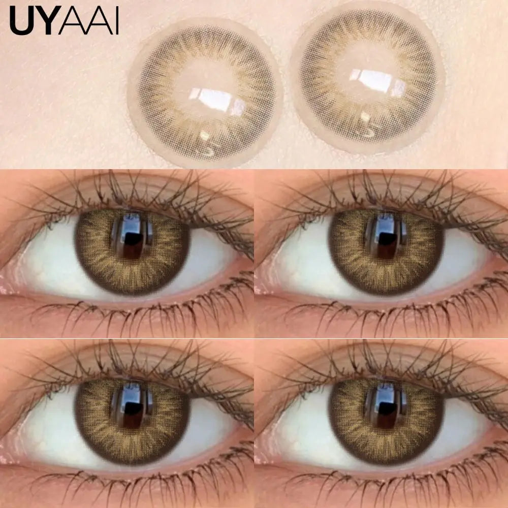 NEW Contact Lenses Beauty Eye Color Lenses Black Lens Fashion Eye Beauty Makeup Lenses Soft and Comfortable Blue Contacts