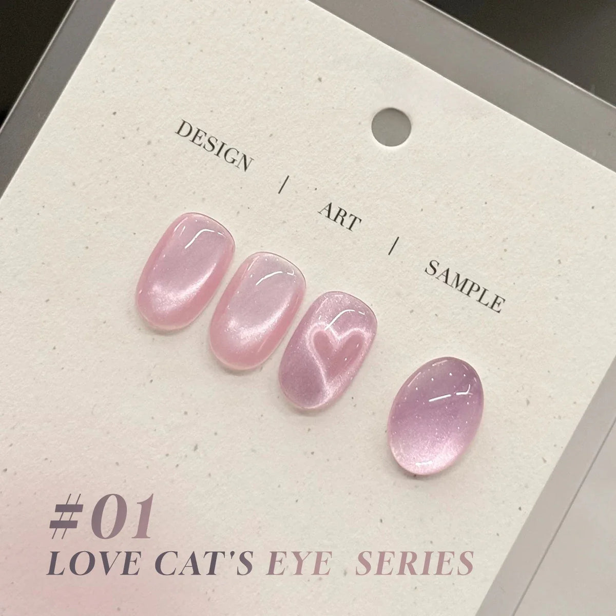 12ml 1-16pcs Autumn Nails New Clear Pink Glass Bead Moonlight Magnet Cat Eye Gel Nail Polish Whitening Nail Supplies