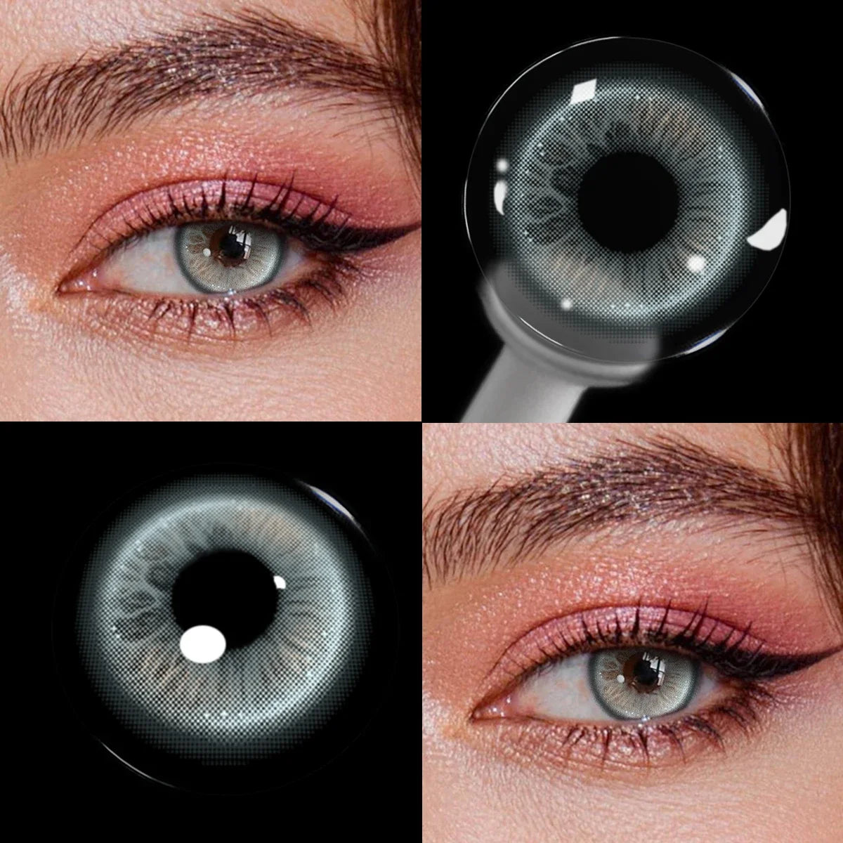 14.5mm Enlarging Effect 6 Months Colored Contact Lenses Fashion Soft Lens For Daily Makeup Eye Contacts