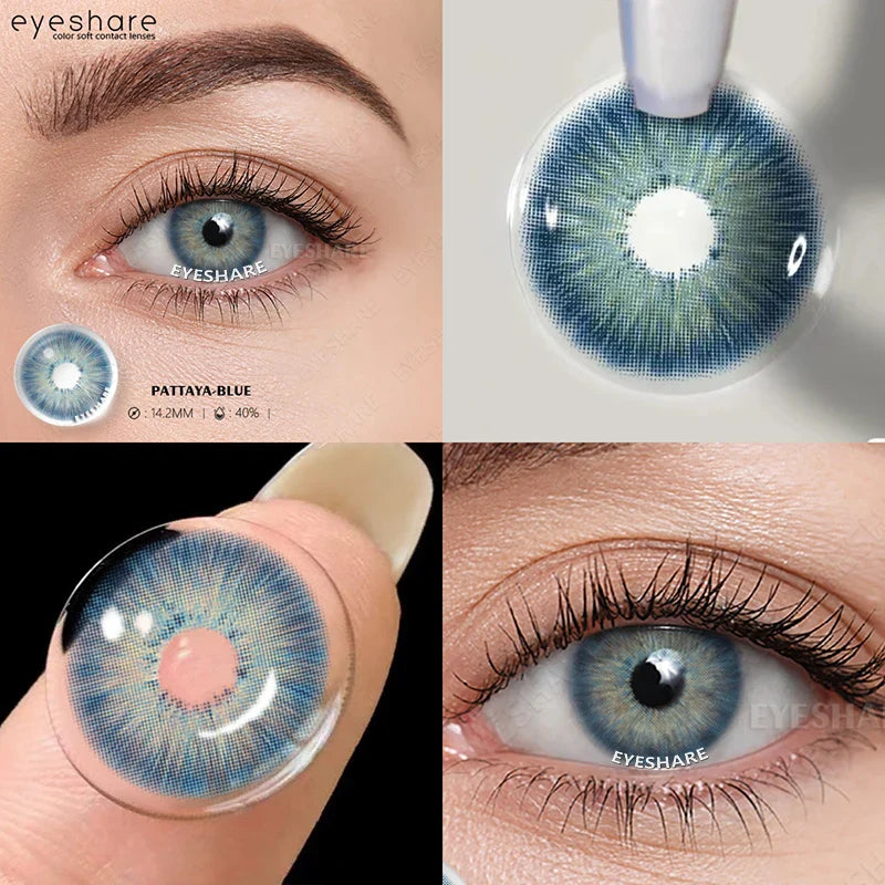 Natural Color Lens Eyes 1Pair Color Contact Lenses For Eyes Beauty Contact Lenses Eye Cosmetic Color Lens Eyes