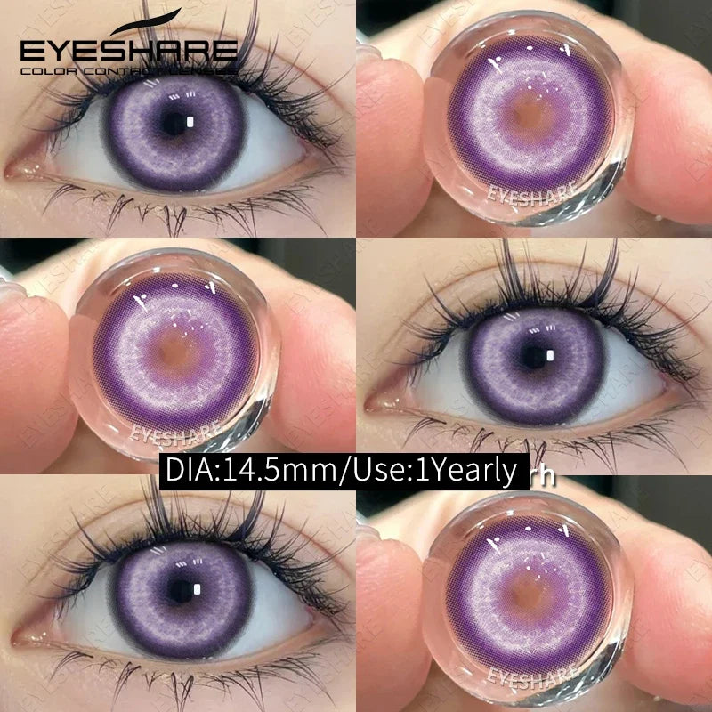 Halloween White Colored Contact Lenses Cosplay Crazy Red Contact Lenses Black Anime Eye Lenses White Beauty Makeup Lens