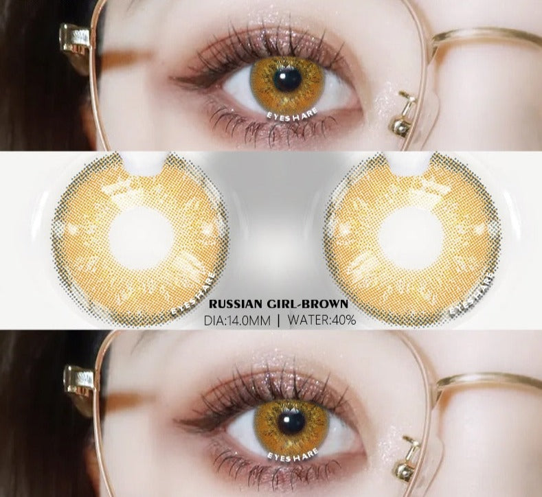 Eye Contact Lenses 2pcs/pair DIAMOND Color Contact Lens Eye Color Cosmetic Color Contact Lens Beauty Eye Makeup