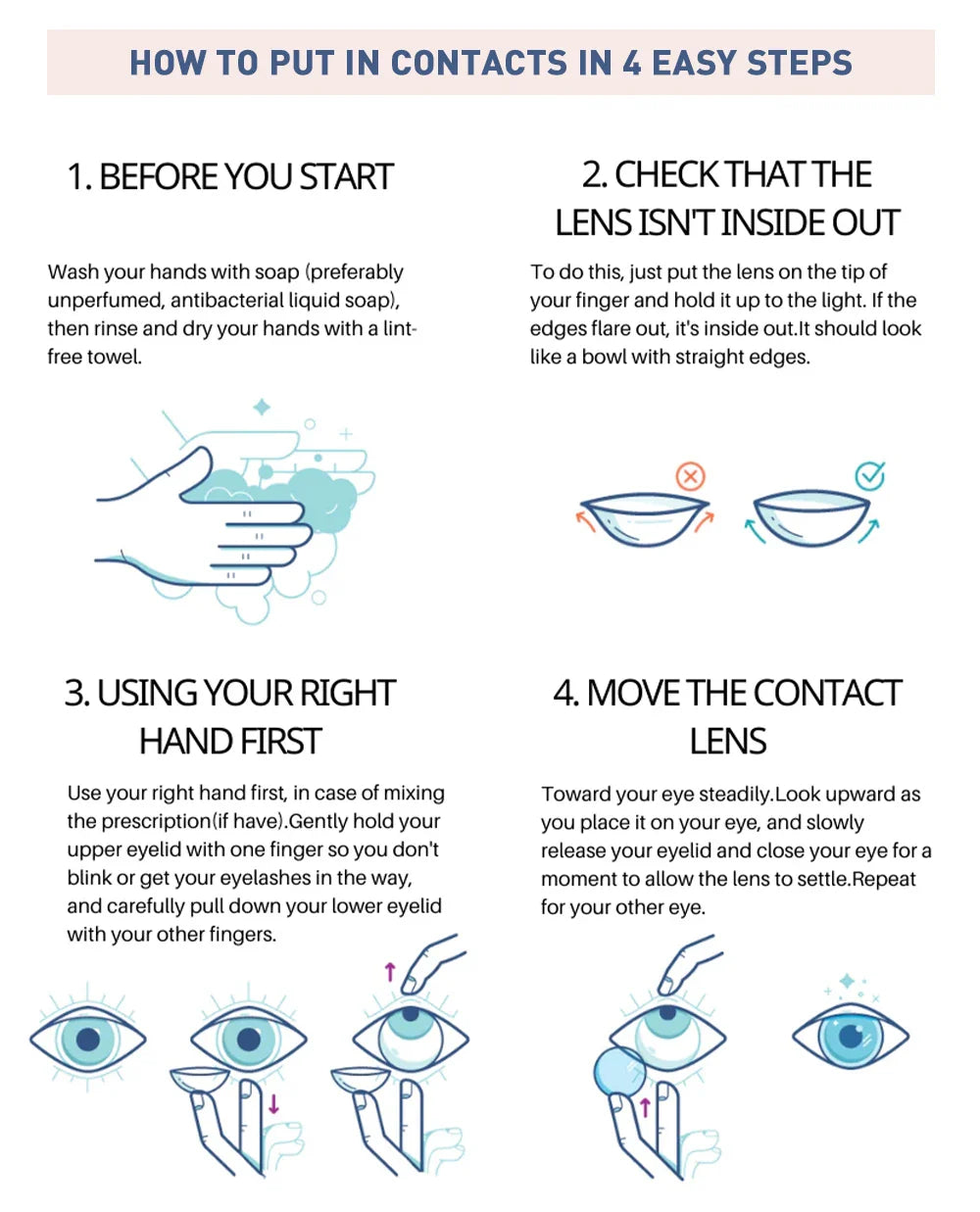 1 Pair Color Contact Lenses For Eyes Blue Pupil Green Eyes Contact Makeup Beauty Purple Colored Pupils for Party