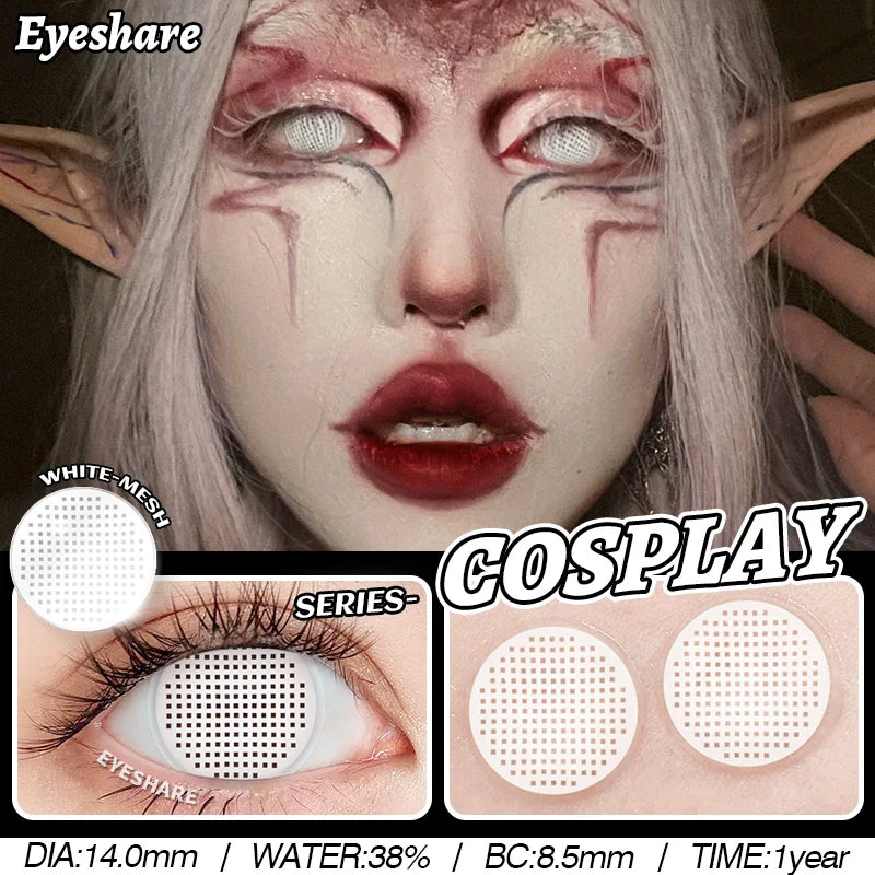 Cosplay Color Contact Lenses for Eyes Makeup Halloween Beauty Contact Lenses Eye Cosmetic Color Lens Eyes Anime Accessories